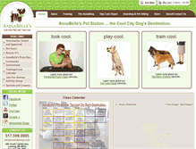 Tablet Screenshot of coolcitydogs.com